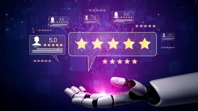 AI enhances customer review and rating system by analyzing review, rating, and customer feedback for deeper trust insights Marrow