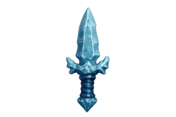 Ice dagger magic weapon for fantasy video games