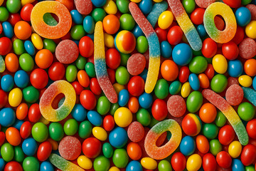 colorful candy background