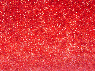 Abstract red bokeh background for Christmas and New Year