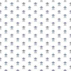 Page with a 404 error isolated seamless pattern on white background