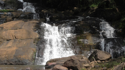 Aruvikuzhy waterfalls, Pallickathode, Kottayam, Kerala, India