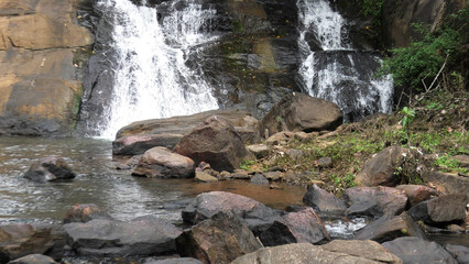 Aruvikuzhy waterfalls, Pallickathode, Kottayam, Kerala, India