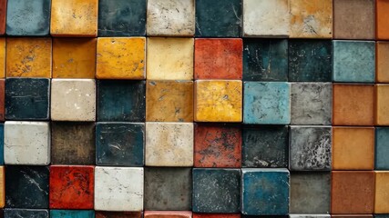 Discover stunning 4k visuals of colorful tile patterns highlighting creativity and craftsmanship in interior design
