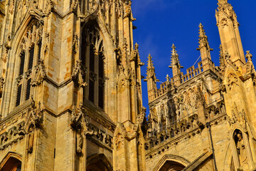 York Minister cathedral, York, England,