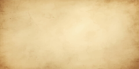 Aged antique parchment paper texture background with worn vintage sepia grunge sheet pattern