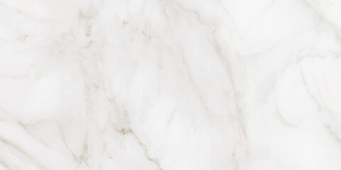 White marble with beige veins. Calacata Italian stone, texture for ceramic tiles, carpet design.
