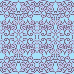 seamless victorian  pattern