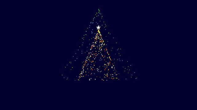Layered Spinning Christmas Cone