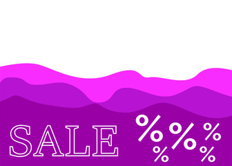 Sale purple vector banner background
Vector abstract background