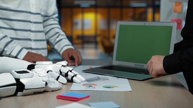 In a collaborative conversation, an AI assistant decodes evolving metrics, empowering a consultant to upgrade marketing proposals with strategic precision. Noogenesis AI