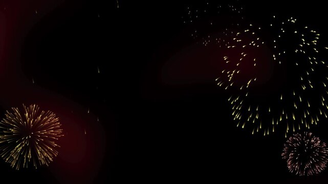 Party firework, festival, anniversary firework, firework animation, firework - Powered by Adobe