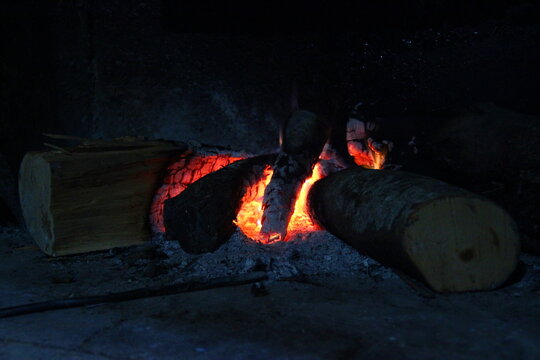 Legno infuocato