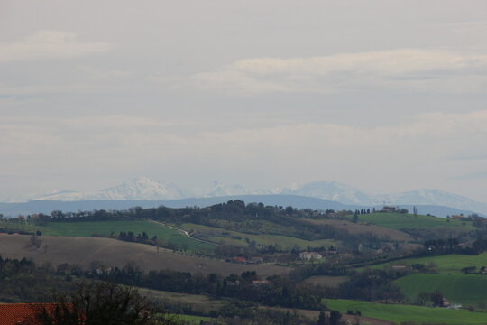 Paesaggio montuoso