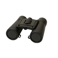 binoculars isolated on white