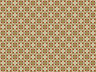 Fototapeta premium Background with hexagonal geometric shapes in black, orange, yellow and green