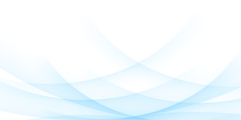 Modern blue wave background design, vector illustration