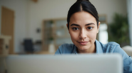 Understanding term life insurance a young woman's journey to financial security at home digital workspace informative article