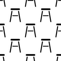 seat seamless pattern isolated on transparent background.