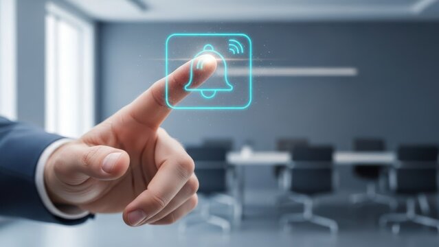 Tap into instant alerts and notifications with a modern touch interface design