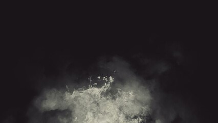 Blaze fire flame texture overlays on isolated background. Texture of burn fire with particles embers.