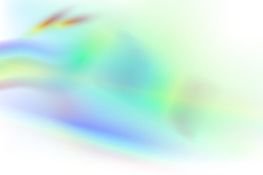 Crystal prism rainbow overlay light effect with green color glowing diamond beams and colorful radiant optical sparkle on transparent png background for magical abstract designs