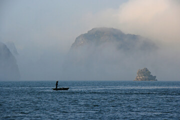 ha long bay in vietnam 