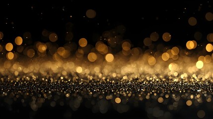 Luxury Gold and Black New Year Background