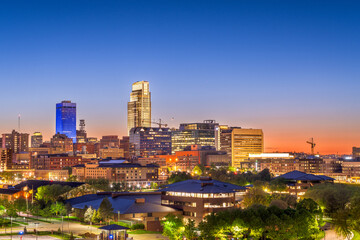 Obraz premium Omaha, Nebraska, USA Downtown Skyline 1933