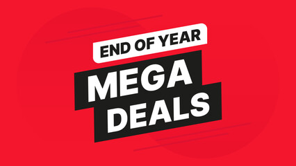 End of Year Mega Deals Promotional Banner