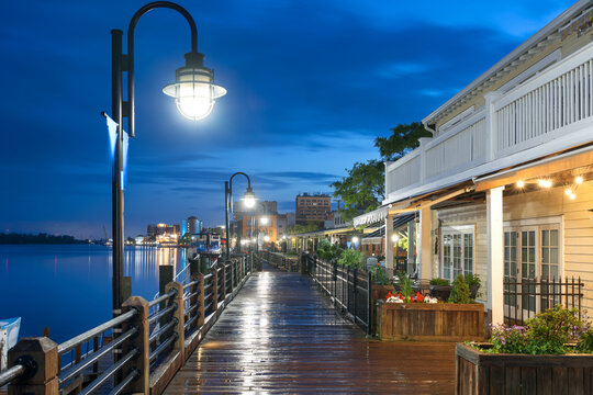 Wilmington, North Carolina, USA on the Riverwalk 1938