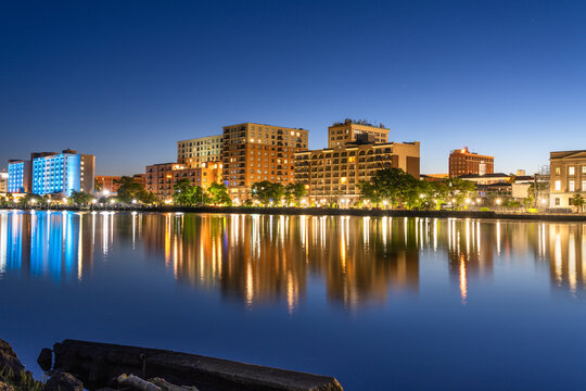 Wilmington, North Carolina, USA on the Cape Fear River 1926