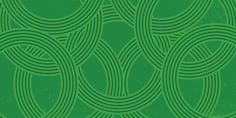 Green farm banner, organic abstract background with fields. vector.