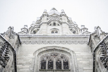 Gothic architecture of the &ldquo;M&uuml;ntzer unserer lieben Frau&rdquo; (Church of Our Lady). Constance, Baden W&uuml;rttemberg, Germany.