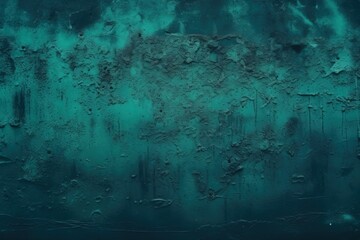 Grunge wall surface in blue