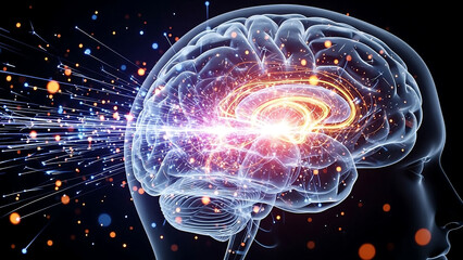 Unlock your potential with a stunning brain visualization, explore human intelligence, creativity, and cutting-edge neuroscience research today!