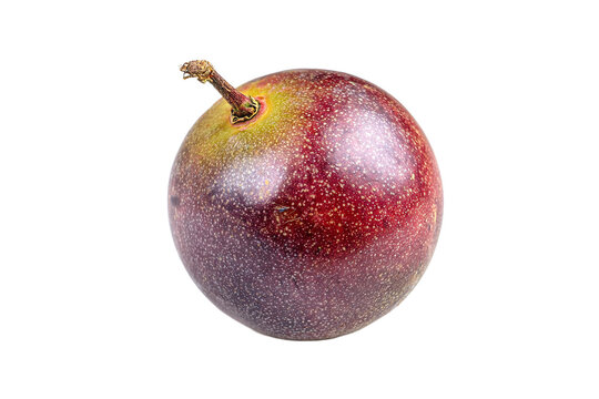 Closeup of a passion fruit isolated on transparent background - Powered by Adobe