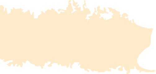 A soft beige abstract border with an irregular, organic silhouette resembling dripping frosting or melting snow creates a decorative frame.