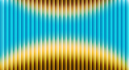 Dynamic vertical stripes gradient background with blue and orange.