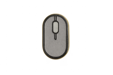 Computer mouse minimalistic icon representing technology and click