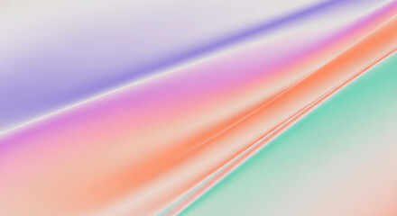 Gradient Abstract Background Pastel Colors Smooth Wavy Lines Copy Space Horizontal
