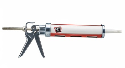 Professional caulking gun for precise application.