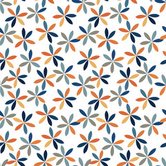 Classy Star Floral Seamless Repeat