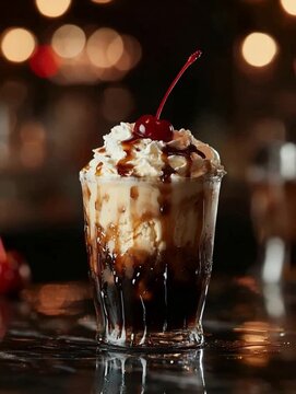 american root beer float zoom out video