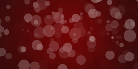 Fondo abstracto de anillos circulares rojos oscuros con efecto de desenfoque