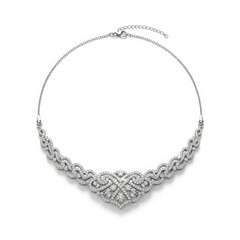 Necklace diamond jewelry