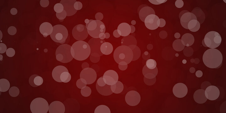 Fondo abstracto de anillos circulares rojos oscuros con efecto de desenfoque