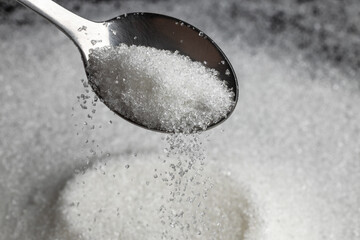 a spoonful of white sugar