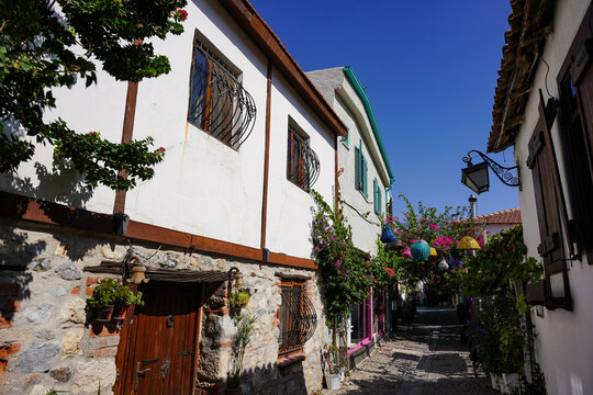 Old Building in Sigacik, Izmir, Turkiye
