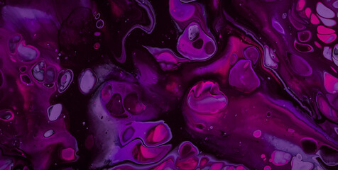 An Abstract Grunge Illustration with Water and Liquid Colors